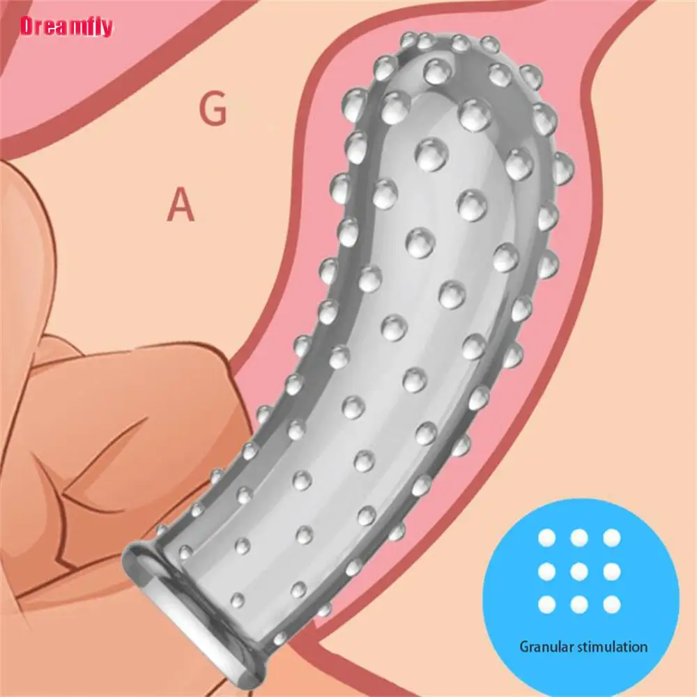 G Point Stimulation Finger Sleeves Clitoris Massage Sex Toys for Women Penis Rings Sex Delay Couples Games Delay Reusable sex toys