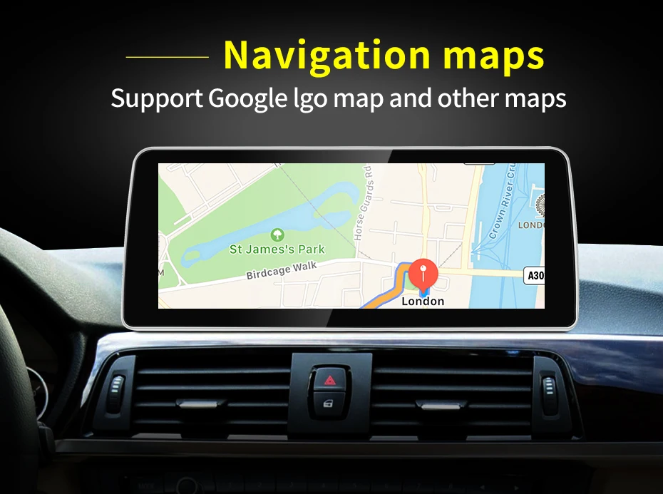 Qualcomm Snapdragon665 12.3 inch Android13 Carplay For BMW 3 Series F30 F31 F34
