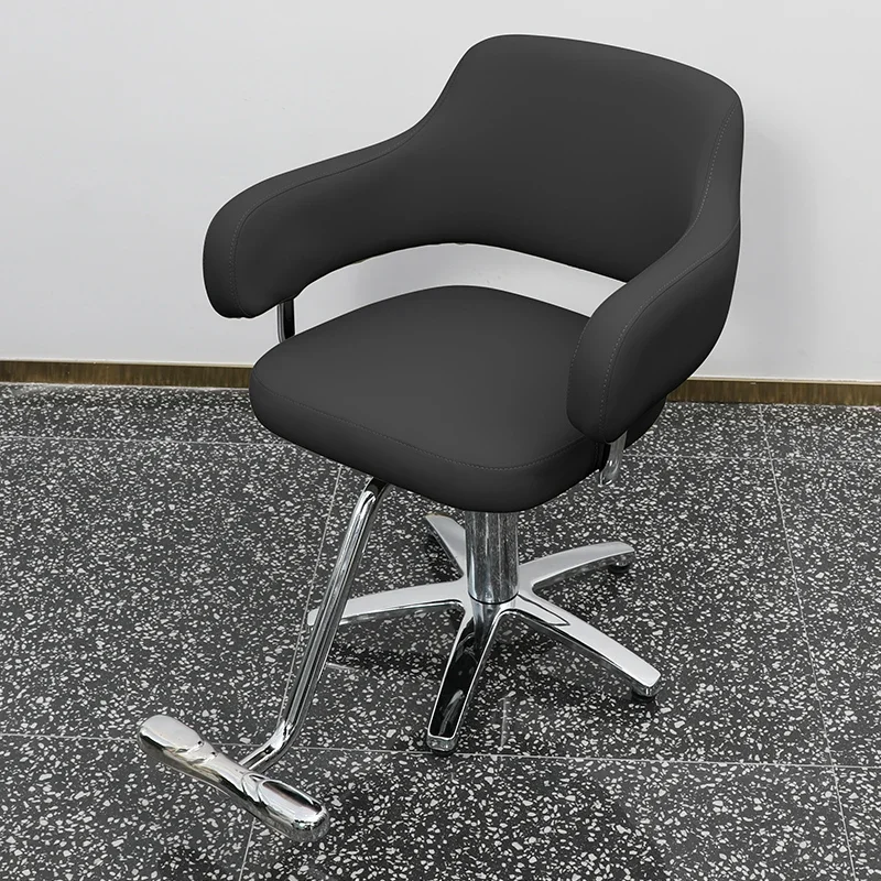 

Hairdresser Swivel Lift Barber Chair Perm Shave Barber Chair Hair Dyeing Comfort Cadeira De Barbeiro Beauty Furniture