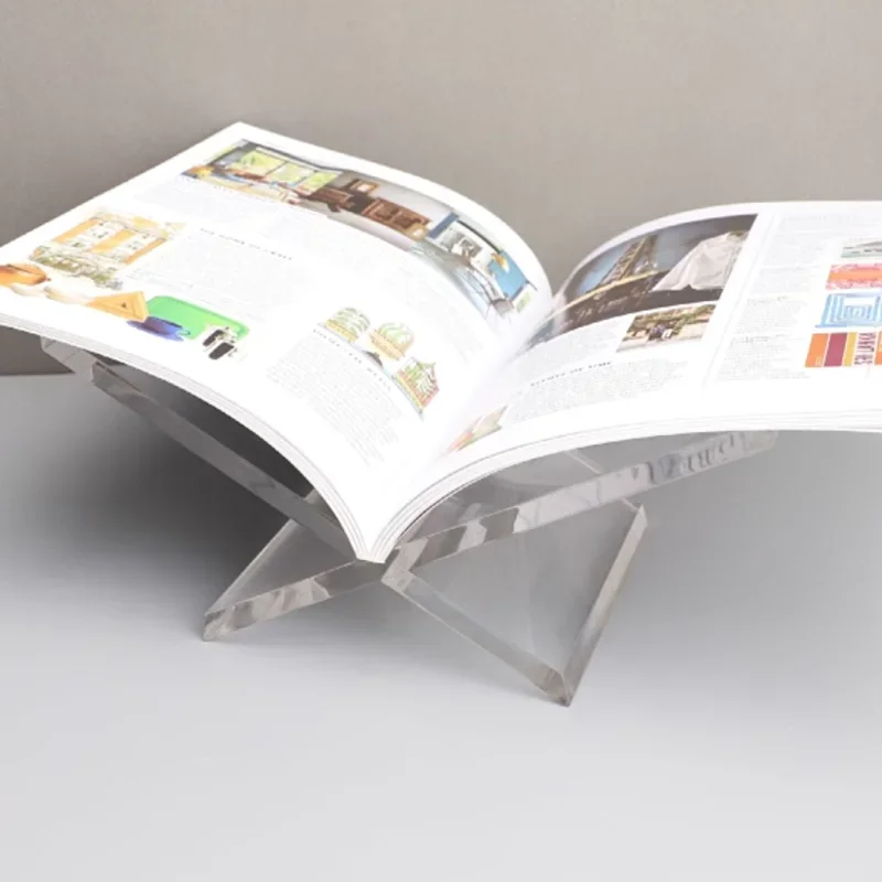 Marble Acrylic File Holder, Magazine Shelf, Newspaper Clip, Binder Mail Book, CD Records Sorter, Home Office Decor