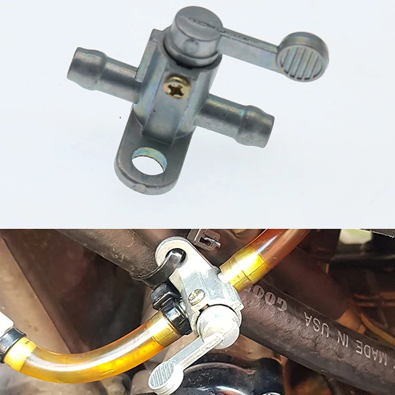 

Motorcycle Fuel Tap Gas Petrol Valve Fuel Tank Switch For Yamaha PW50 PW80 Dirt Bike ATV Scooter Honda Kawasaki Suzuki KTM Etc