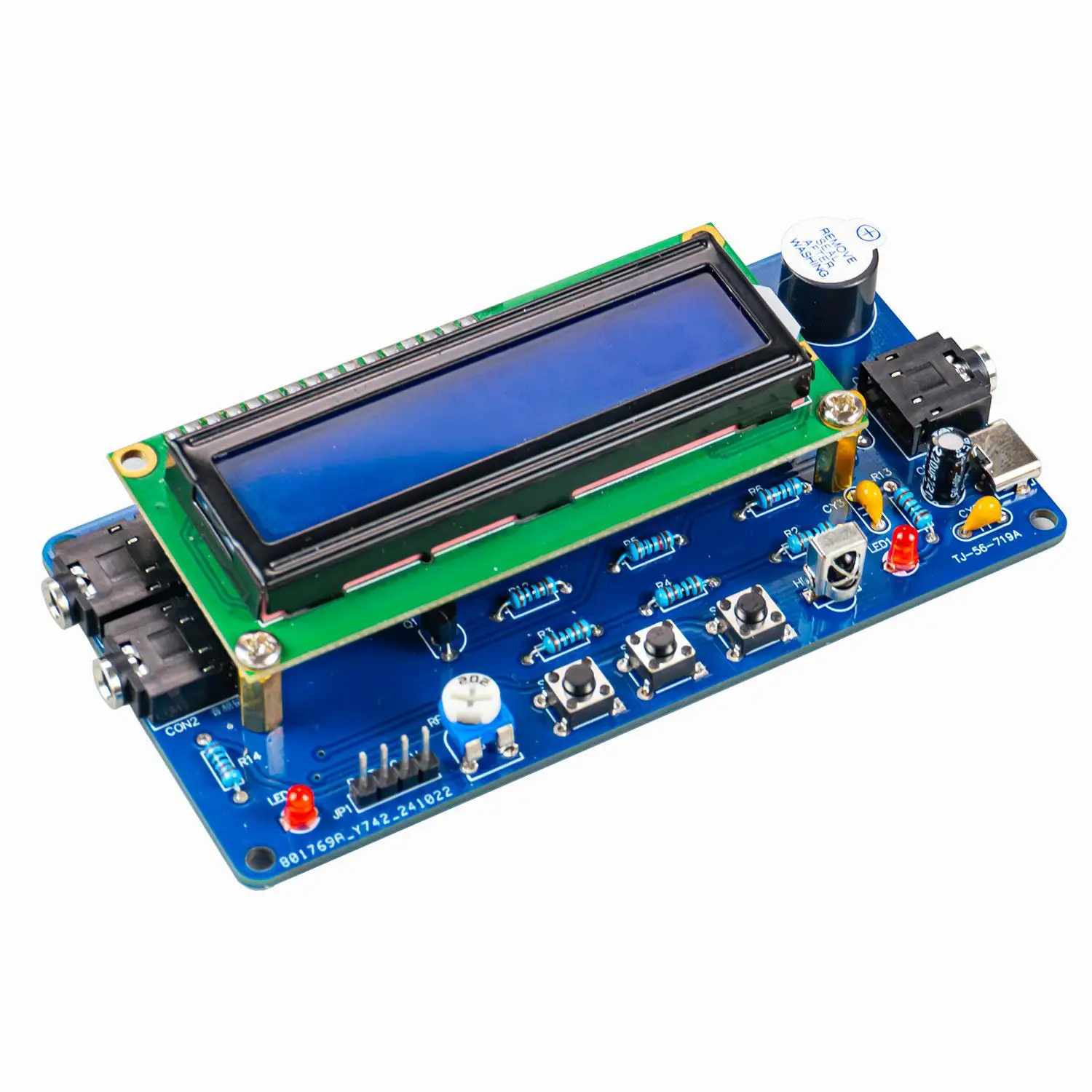 DIY Telegraph Decode mit Digitalanzeige, elektronisches Fertigungskit, DIY-Lötprojekt r für Morsecode Telegraph Simulator – Detail 9