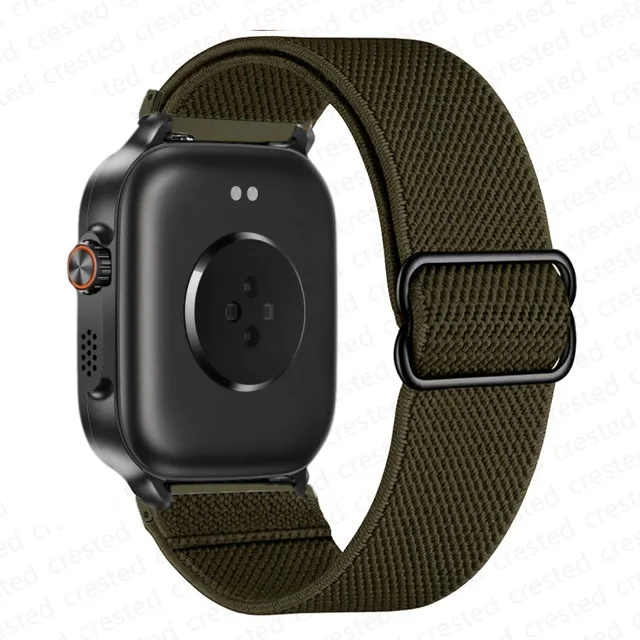 Adjustable Nylon Elastic 22mm Watch Strap Replacement Bracelet