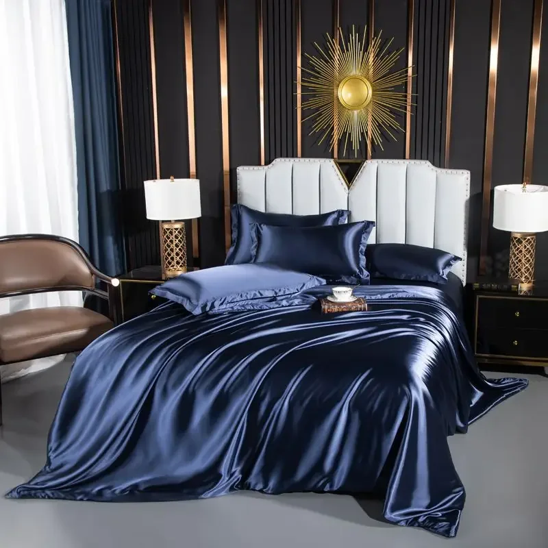 

Bedding Sets Queen King Size High End Satins Full Twin Duvet Cover Pillowcase Bed Sheets Luxury Bed Linen Sets Home Decro