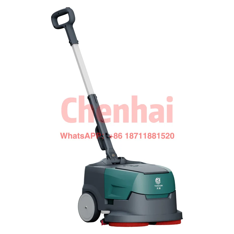 

CleanHorse K1 mini automatic clean walk behind mop vacuum dryer foldable floor scrubber