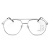 New Pilot Photochromism Progressive Multifocal Reading Glasses Men Presbyopic Glasses Blue Light Computer Grade Glasses 3