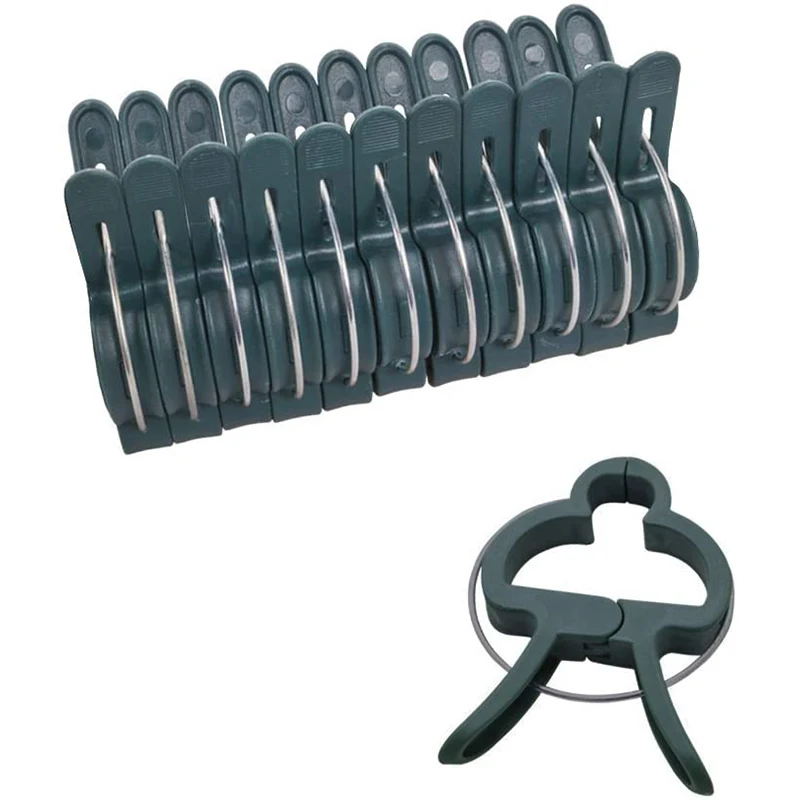 10/20PCS Reusable Plant Fixed Clips Greenhouse Bracket Fastener Clamp For Fixing Vine Flower Vegetables Stems Garden Supplies