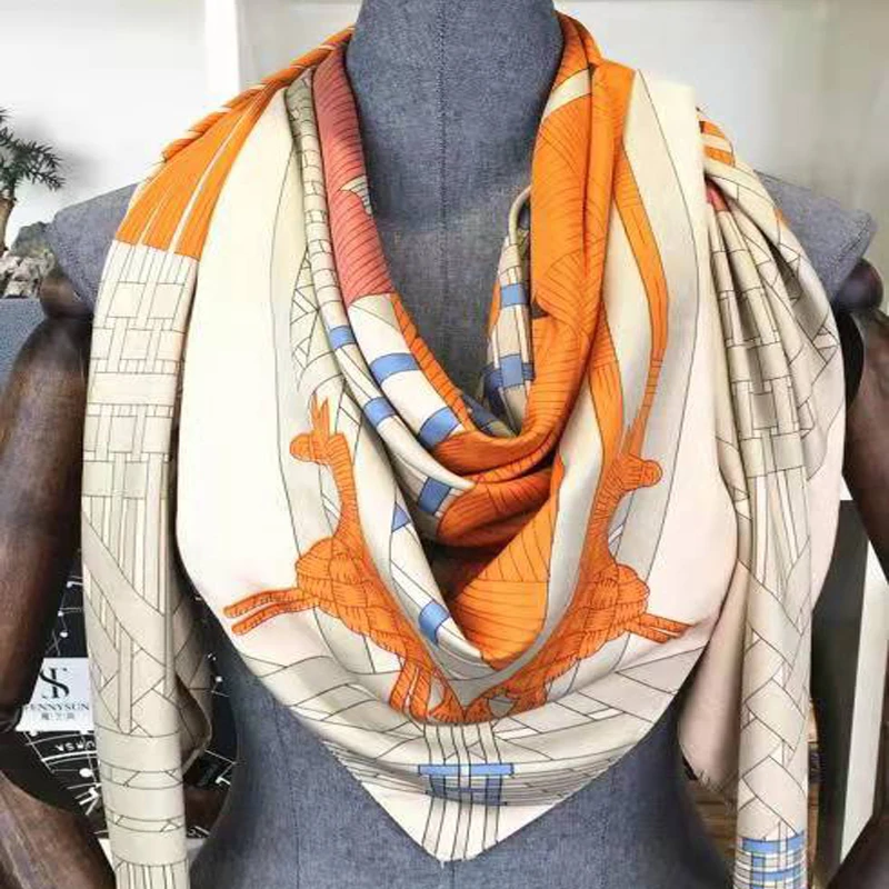 Рисунок 3 - Женский шарф с принтом