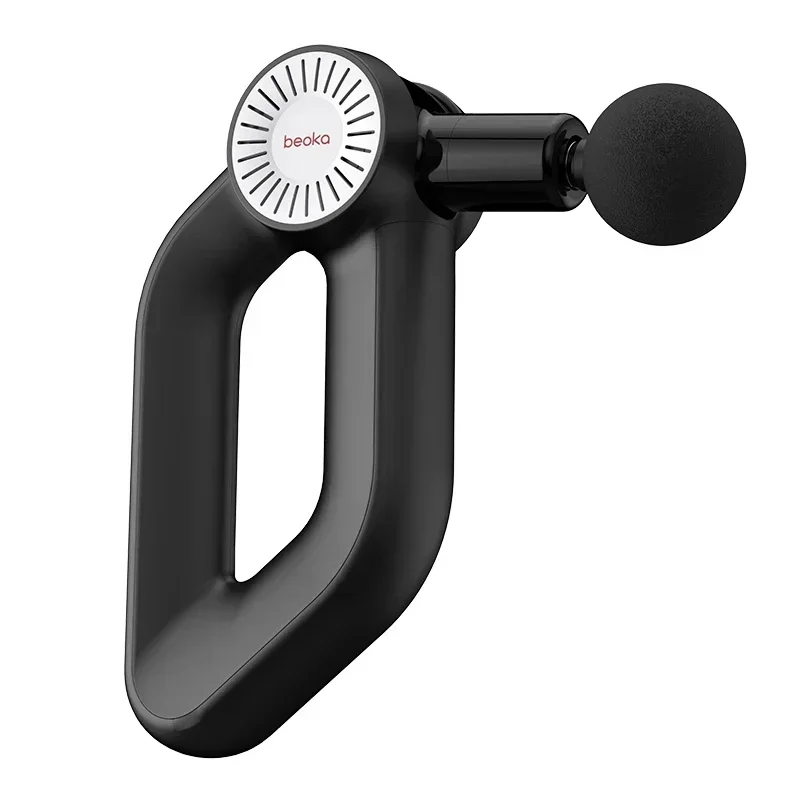 Beoka D6 professional body massager high frequency vibration fascial muscle gym massage gun heated function beauty instrument