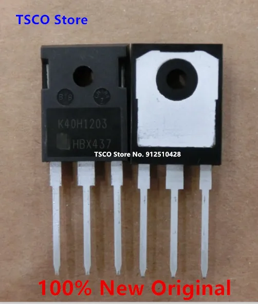 

K40T1203 IKW40N120H3 K40T120 IKW40T120 K40T1202 IKW40N120T2 100% Новый оригинальный 10 шт.