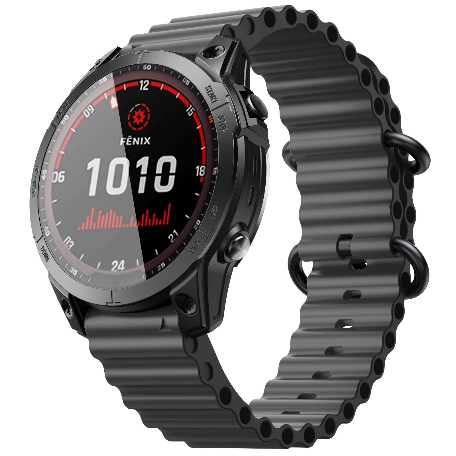 Soft Silicone Quick Release Wristband Strap - Easy Fit Belt for Smartwatches (22mm/26mm)