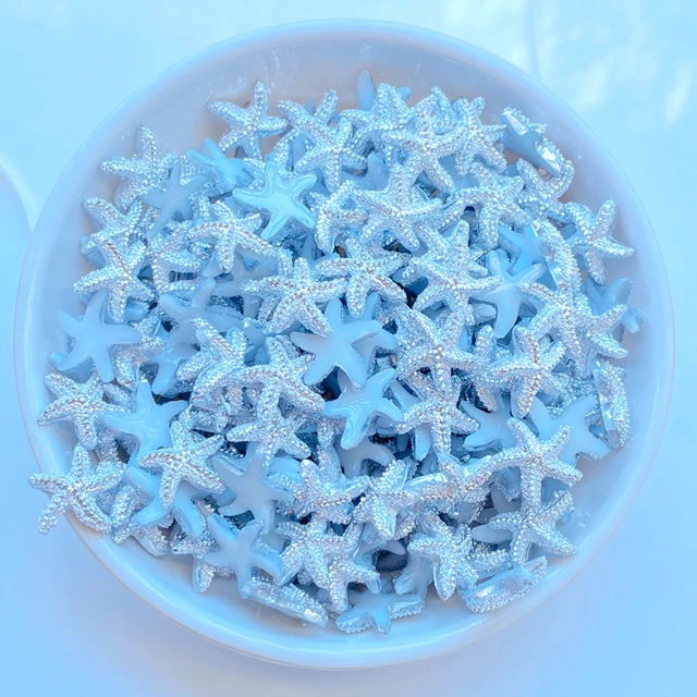 50Db Új Aranyos Mini 12 Mm -Es Csillaggylans Figurák Kézművesek Lapos Kabochon Dísz Ékszerek Készítik A Szőruházat Tartozékokat - Image 3