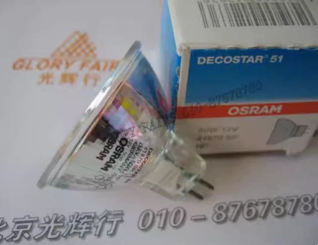 OSRAM Lampada Alogena Decostar 51 Pro 12V 20W GU5,3 48860 36° Made IN Germany