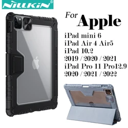 Custodia in pelle Nillkin Bumper Pro con protezione per fotocamera scorrevole e flip cover intelligente