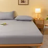 Fitted Sheet with Elastic Bands Non Slip Adjustable Mattress Covers for Single Double King Queen Bed,150/180/200cm 1