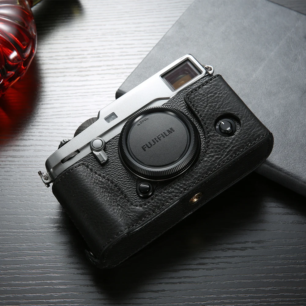 Aydgcam X-Pro 2 Custodia Per Fotocamera Custodia Protettiva In Vera Pelle Custodia In Pelle Per Fujifilm X-Pro2 Xpro2