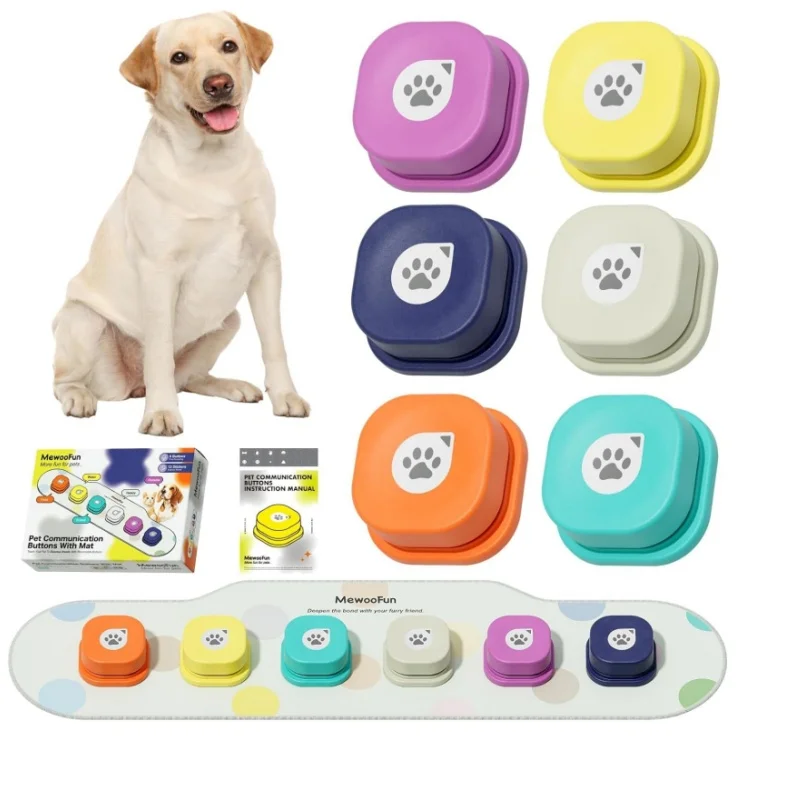 Pet Training Recordable Talking Buttons 1
