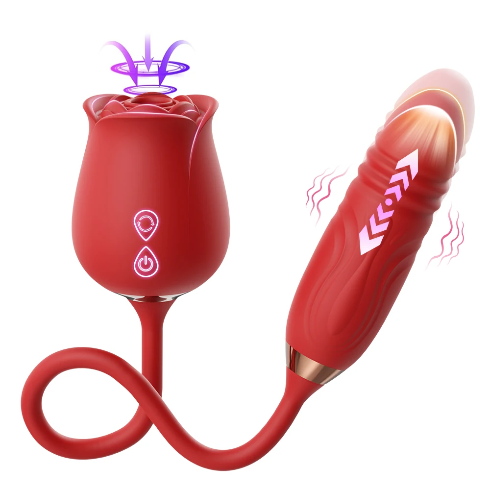 Saugen Sex Spielzeug Vibrator für Frauen Klitoris Stimulator Teleskop Nippel Oral Thrusting Dildo Weibliche Klitoris Sauger Erwachsene Produkte