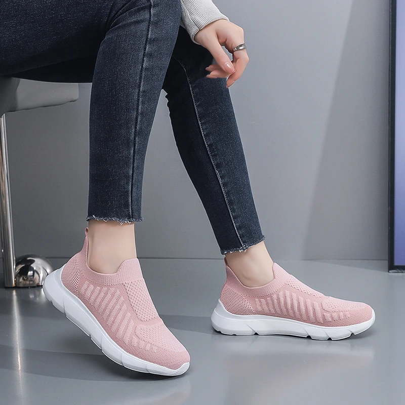 New Woman Tennis Shoes Breathable Women Sneakers Shoes Mesh Female Fashion Chunky Sneakers Sapato Feminino