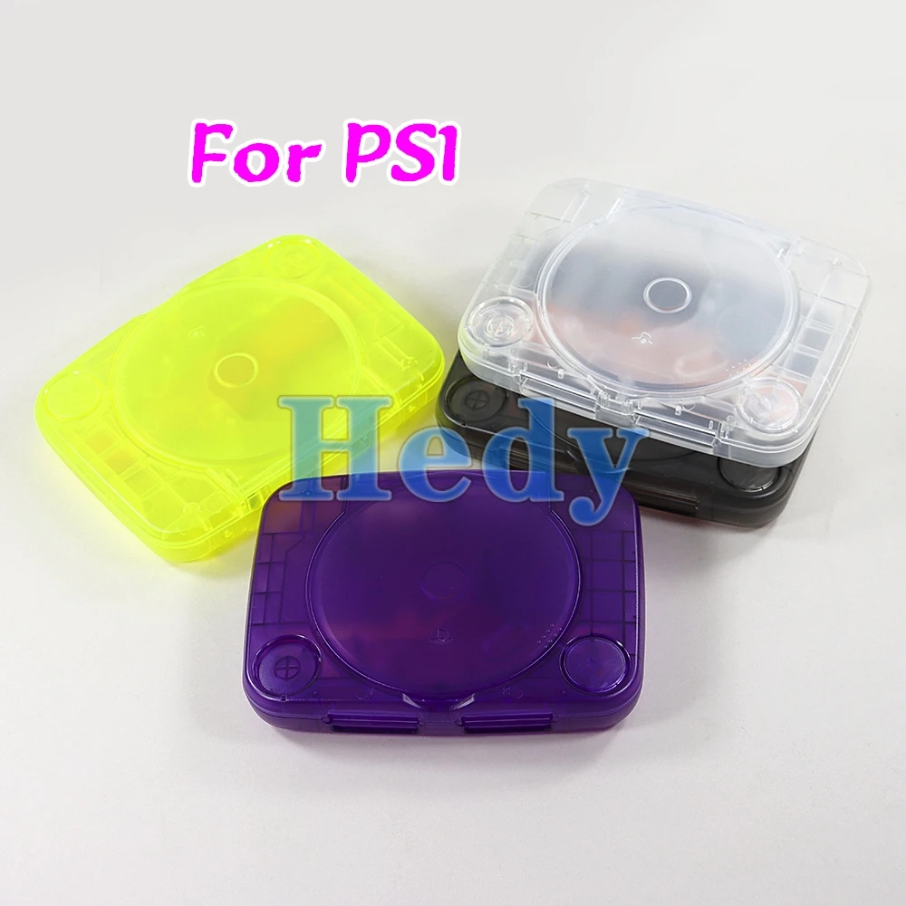 1Pc Di Ricambio Per Ps1 Shell Custodia Trasparente Trasparente Per Playstation Psone Psx Console Di Gioco Con Viti Set Completo