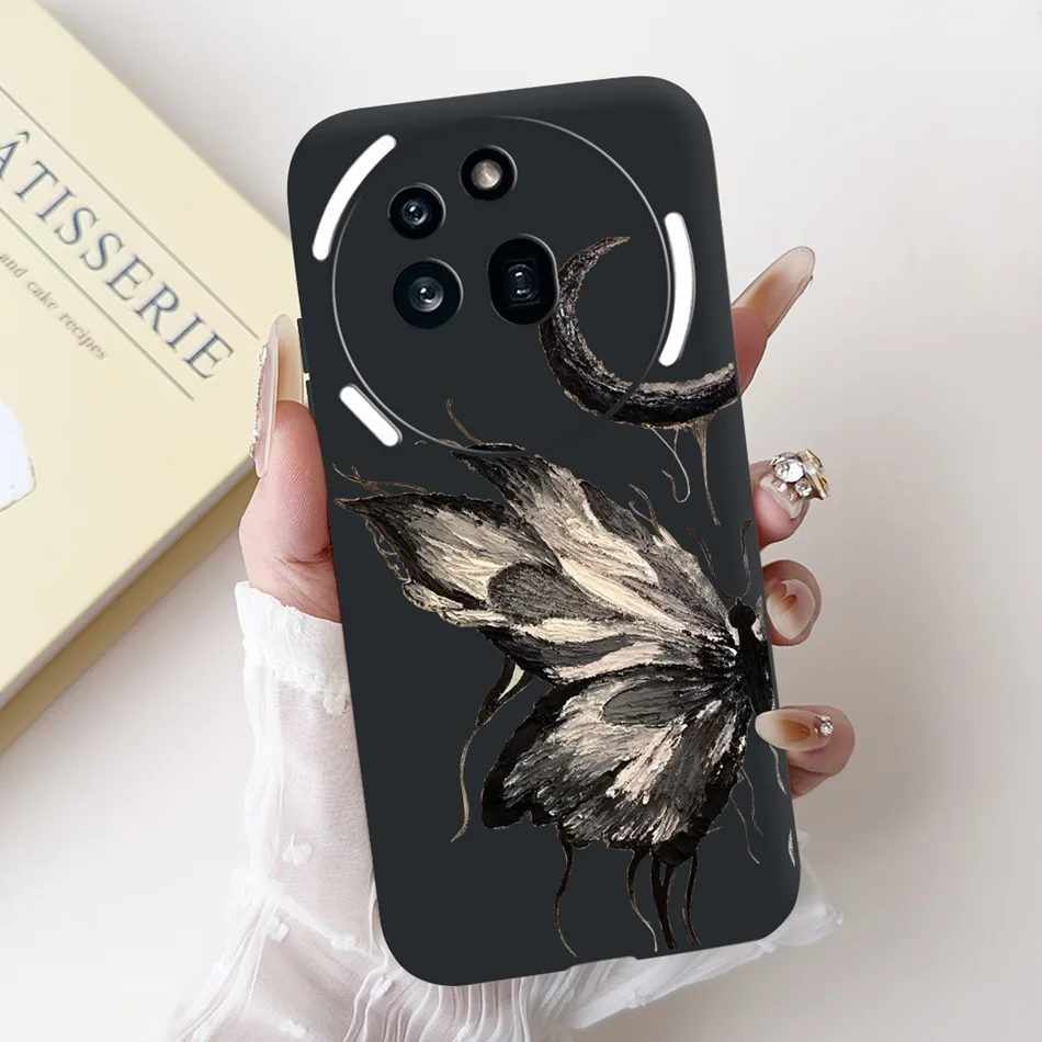 Cute Cartoon Black Silicone Soft Phone Case Bumper