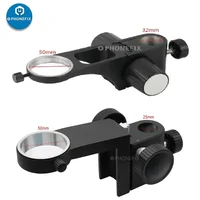 50mm Diameter Adjustable Stereo Microscope Stand Holder Articulating Arm Ring Arbor Bracket Lab Microscope Gear Accessories 1