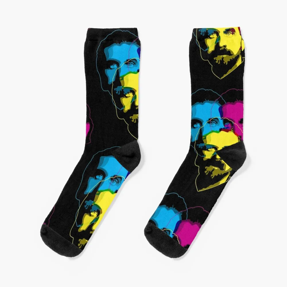 BJ Palmer CMYK3 Socks anti slip football Running Men Socks Women's emerson lake and palmer socks