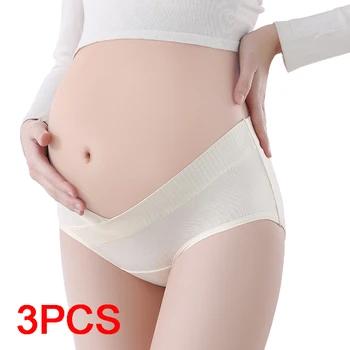 Fashion Cotton Panties for Pregnant Women Clothing Breathable in Pregnancy Maternity Underwear Maturnity Clothes Maternal Panty