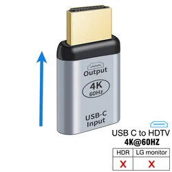 8K Multi-Port USB-C to Display Adapter with HDMI, DisplayPort, Mini DisplayPort, and VGA Connectivity (F C to M HD 4K60HZ)
