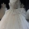 Jancember Sweetheart Beading Sequined Wedding Gowns Short Sleeves Ball Gown Perfect Wedding Dress 2023 Vestido Noiva XS020 4