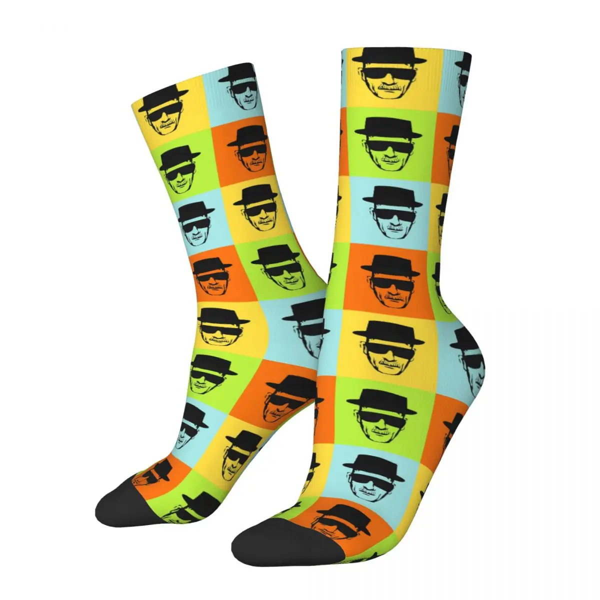 

Heisenberg 4 Colours Socks Harajuku Super Soft Stockings All Season Long Socks Accessories for Unisex Gifts