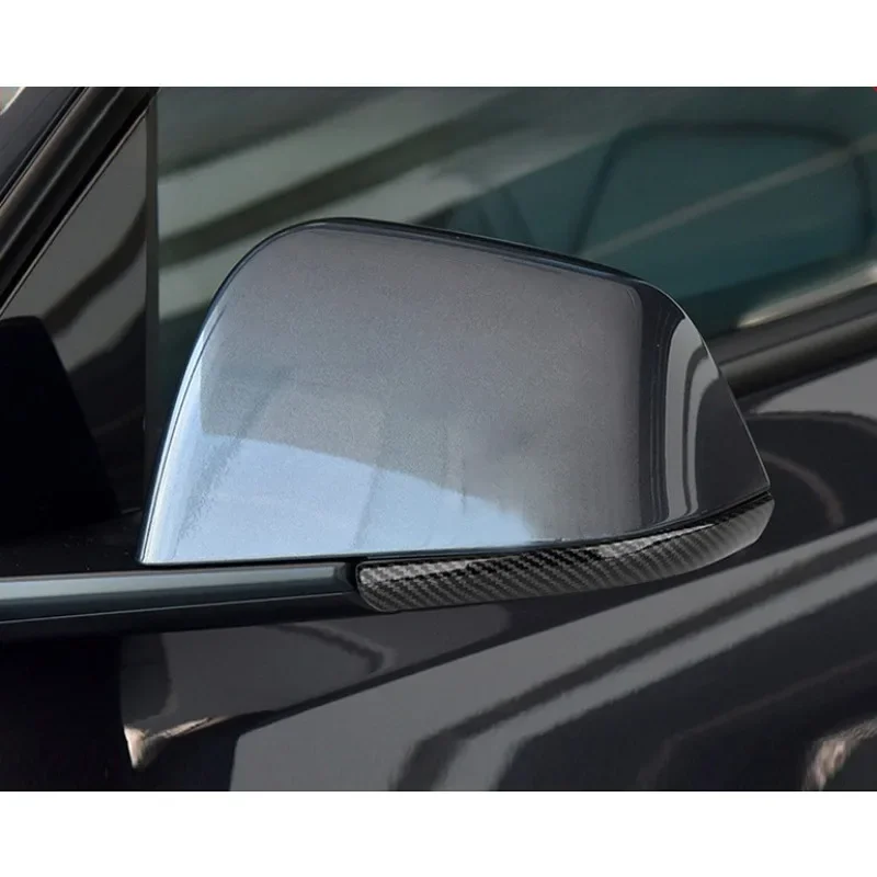For Tesla Model Y Juniper Model 3 Highland ABS Rear View Mirror Anti-collision Strip Car Reverse Mirror Anti-scratch Accessories