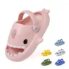 KIDMI Kids Shark Cloud Slides Cartoon Boys Girls Slip On Sandals Soft Toddler Beach Slippers Pool Shower Shoes Cushioned Shoes 4
