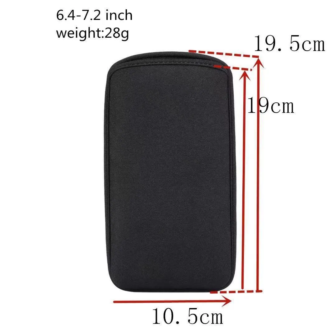 Neopren-Handytasche für iPhone 13 12 11 Pro 5 5S 6 7 8 Plus X Xr Xs Max Hülle Samsung Xiao Handyhülle Taschen – Detail 9