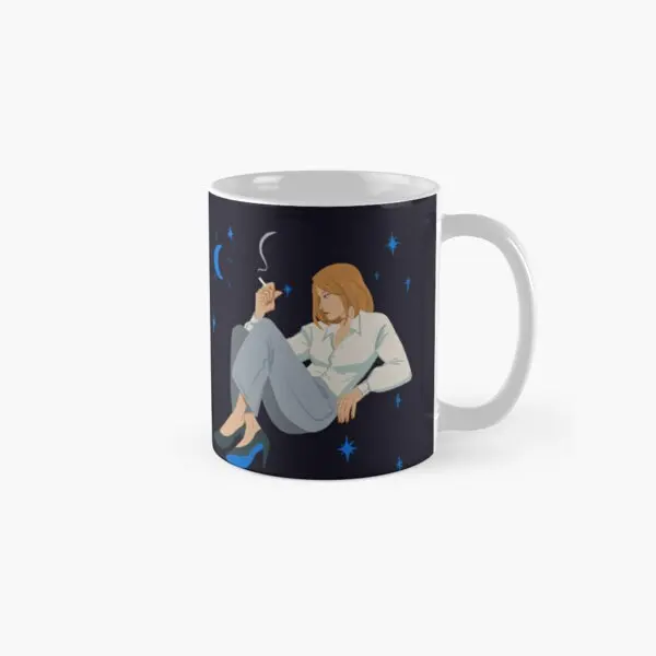 

Shiv Roy Midnight Classic Mug Handle Round Tea Image Simple Cup Drinkware Gifts Photo Design Printed Coffee Picture