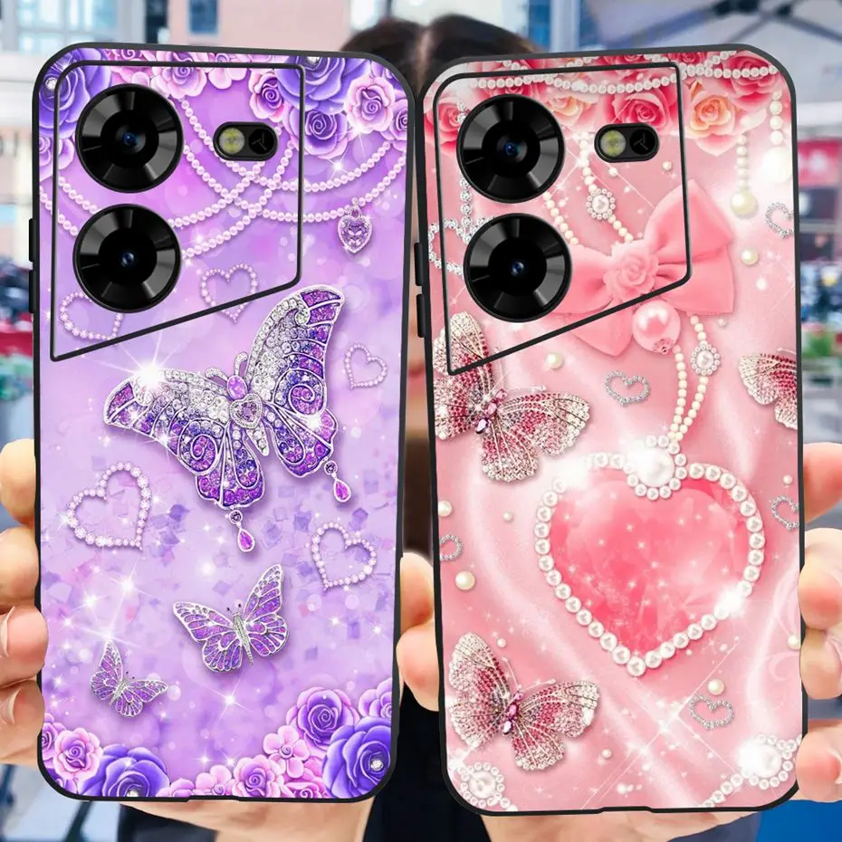 Cool Dragon Pattern Phone Case | Soft TPU Black Silicone Cover