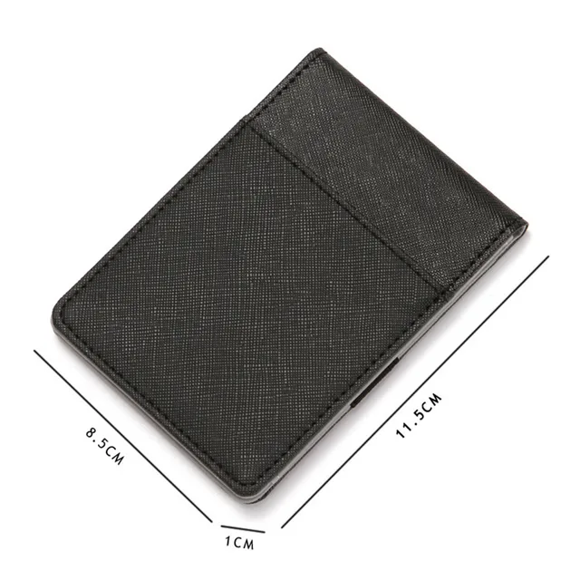 Men Credit Card Holder Minimalist Rfid Blocking Wallet Card Holder Slim Wallet Rfid Blocking Men Secure Faux Leather Bag Wallets 2