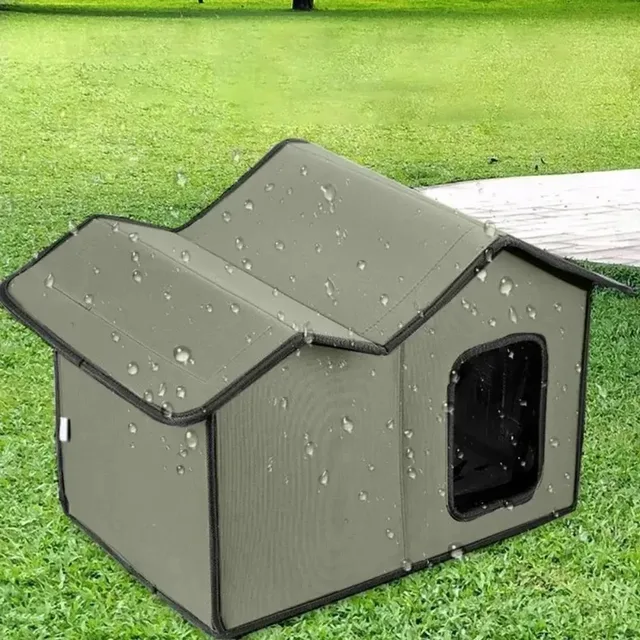 Outdoor Cat House Removable and Washable Design Pet Bed Waterproof Cat Dog Universal Convenient Storage and Washable Dog House 3