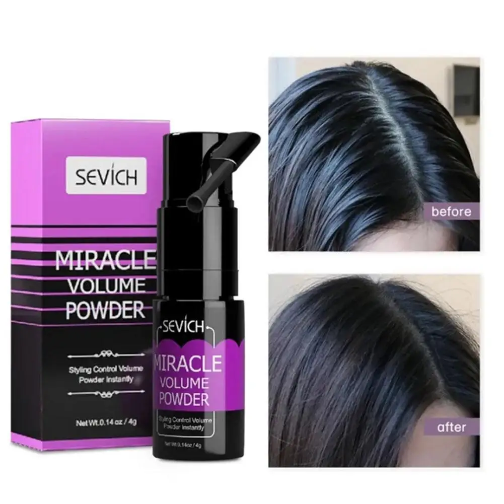 Miracle Fluffy Hair Powder Hair Volume Captures Haircut Disposable Modeling Quick-drying Unisex Spray Styling Powder J8E3