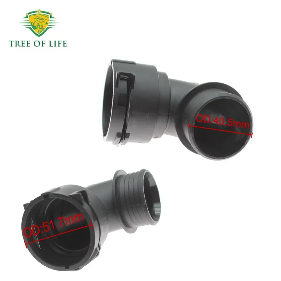 Tubo Ritorno Riscaldatore Diesel BMW – 11537802632 / 11537787380 Per Serie 1,3,5,6, X3, X5 (ABS, Nero)