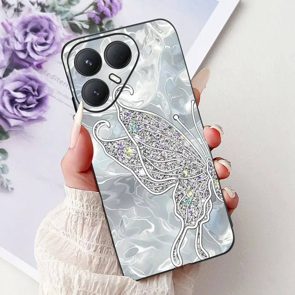 Luxury Butterfly Love & Fashion Flowers Artistic Phone Case Cover Featuring Majestic Lion Design
