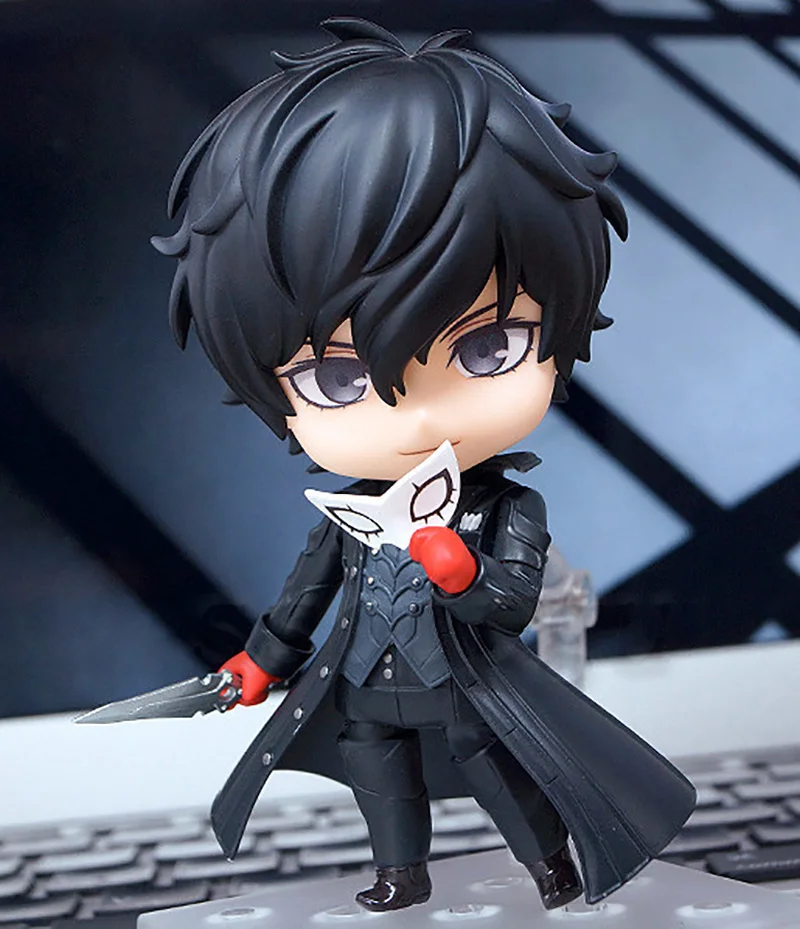 10cm Megami Tensei Persona 5 Joker Amamiya Ren Anime Figure Q Version 989#  Ren Amamiya Action Figure Collection Model Doll Toys - Action Figures -  AliExpress