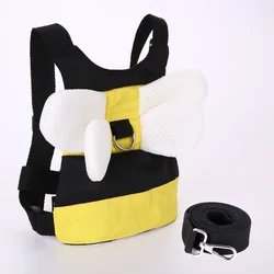 Child Safety Wristband & Backpack Leash - Soft & Secure Toddler Walk Assistant (C1-yellow)