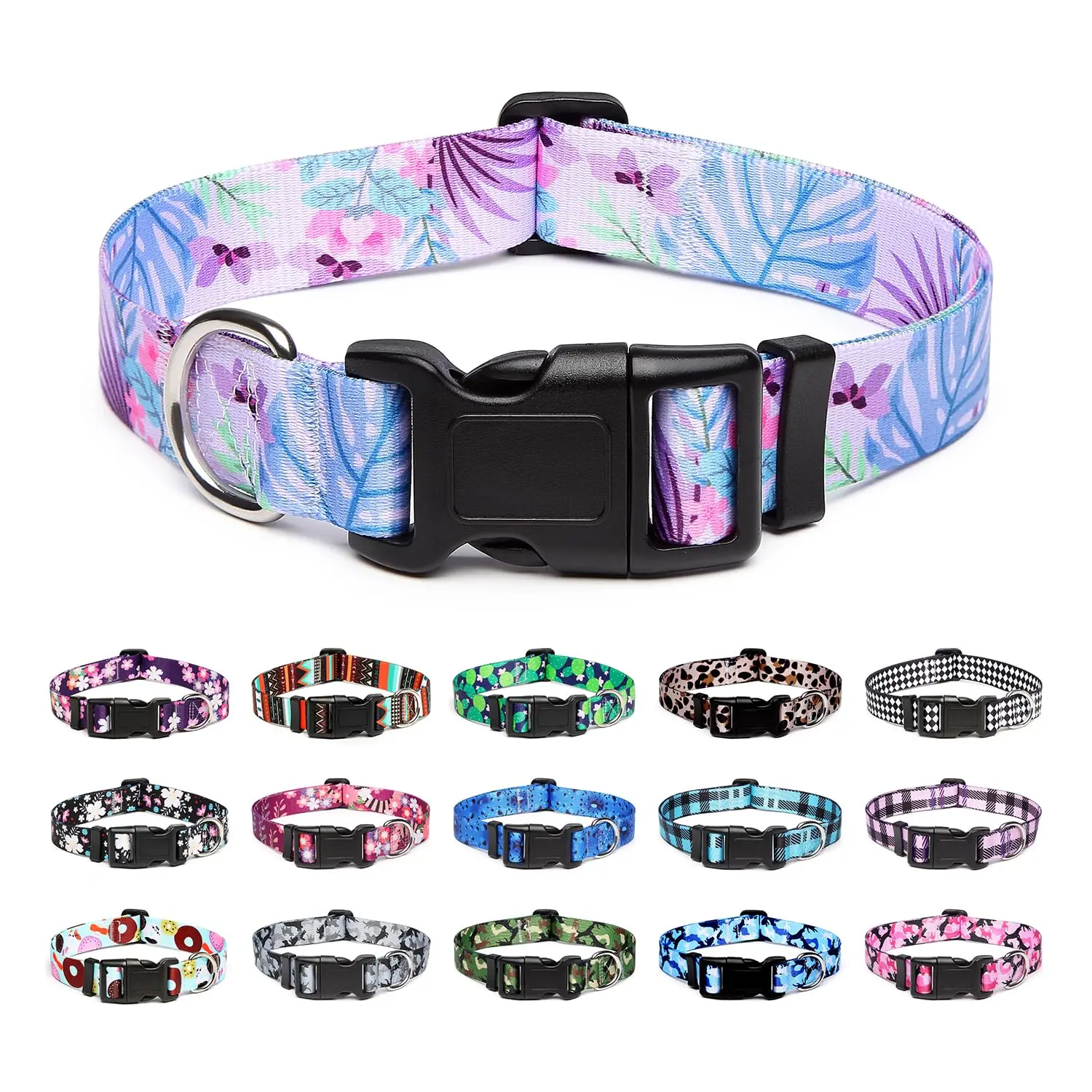 Adjustable Dog Collar Pet Collar for Small Medium Large Dog Walking Collars Flower Style Puppy Cat Collar Pet Supplies Pitbull Adjustable Dog Collar Pet Collar for Small Medium Large Dog Walking Collars Flower Style Puppy Cat Collar Pet Supplies Pitbull