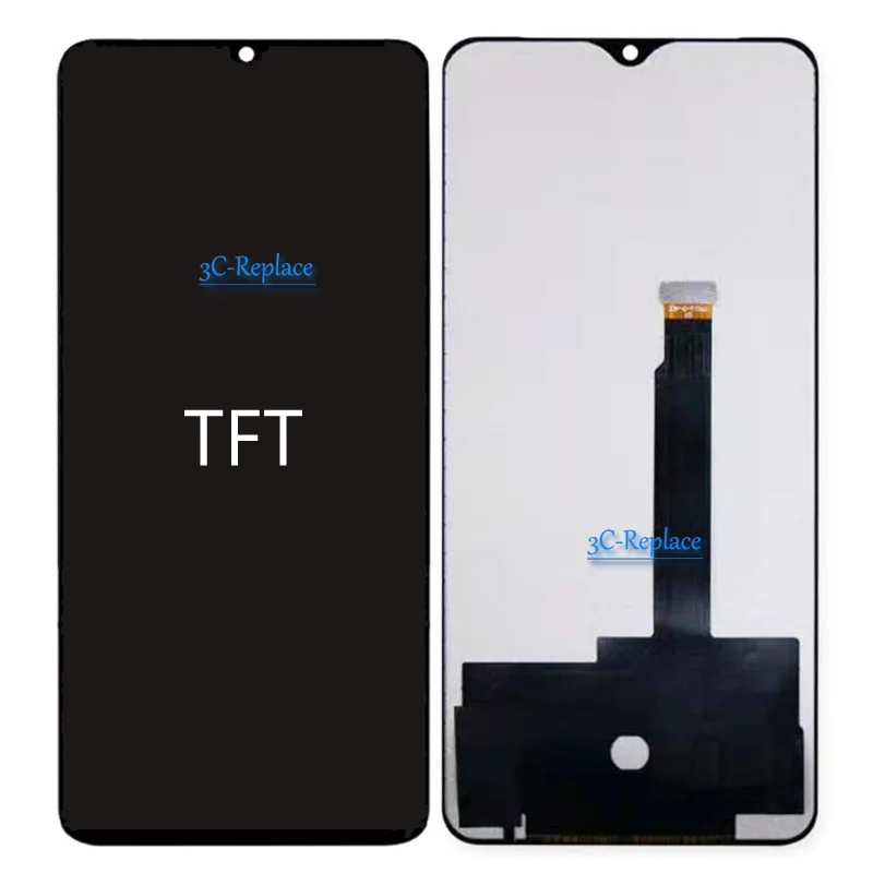 AMOLED / OLED / TFT 6.5 Inch For OPPO Realme X2 Pro RMX1931 LCD Display Screen Touch Digitizer Panel Assembly Replacement