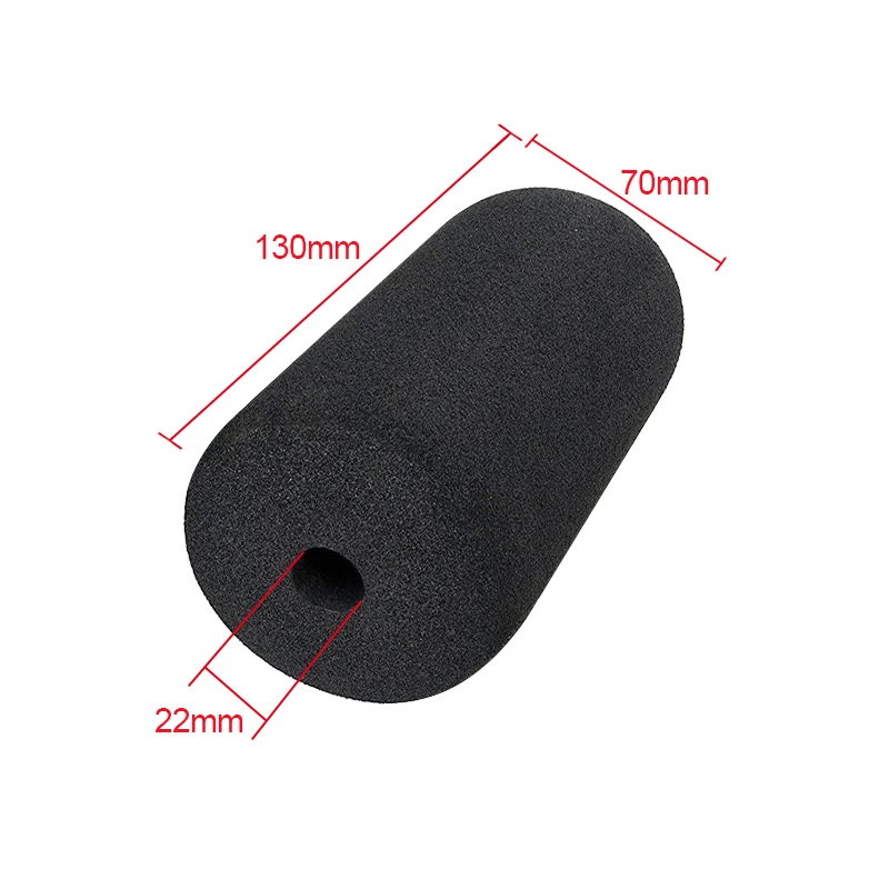 2 Pcs Fitness Equipment Sponge Handle Grip Sleeve For Supine Board Handstand Machine Dumbbell Bench Replacement Foam Roller Grip