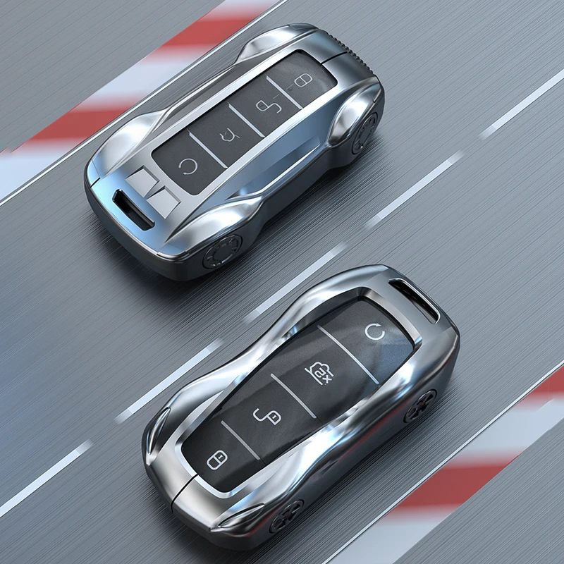 BYD 아연 합금 키 폴딩 커버 키케이스 2024 송 L/친 플러스 DM-i/돌핀/씰/위안 프로/송 플러스/한/탕