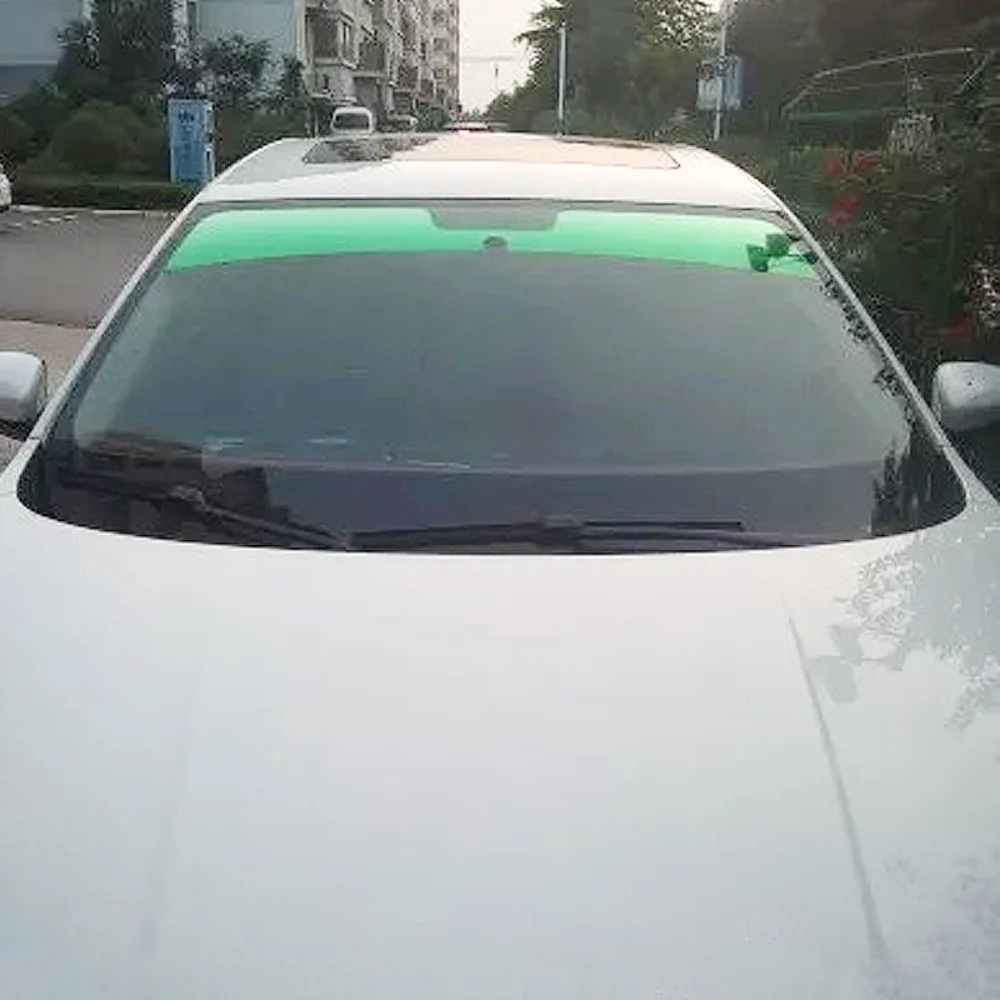 150x20cm Car Sun Shade Front Windshield Sunshade Protector Solar Window Tint Film Heat Insulation Color Changing Film Universal