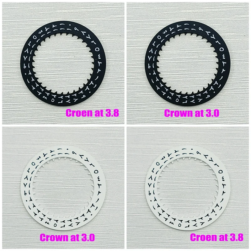 Seiko Nh35 Nh36 Arab Date Dial Adatto A Nh35 Nh36 Nh34 4 R35 4 R36 Japan Movement Skx007 Automatic Mechanical Movt Day Date Dial Wheel