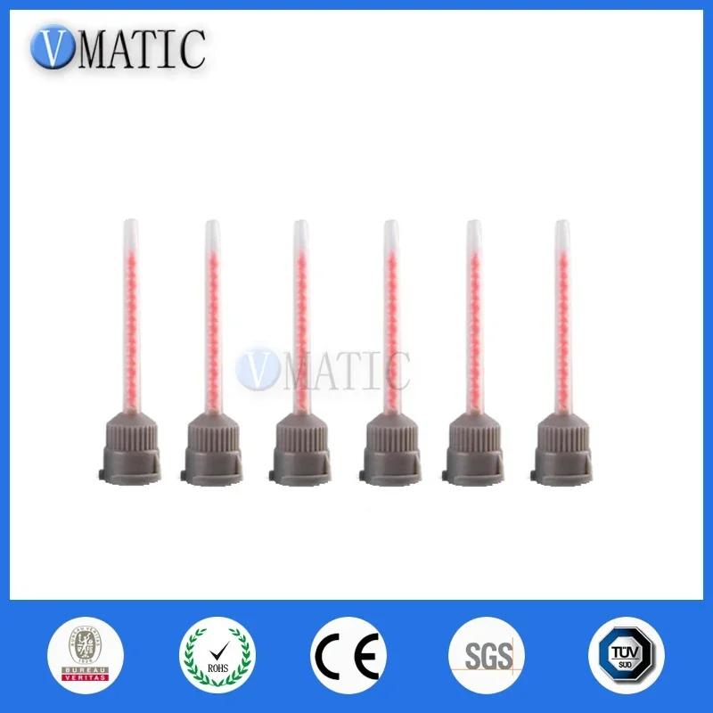 MB3.2-16L 10: 1 Mixed Nozzle Spiral Tube Core Double Liquid Bell Mouth Static Mixture Mixer Overhead Mixers 10pcs